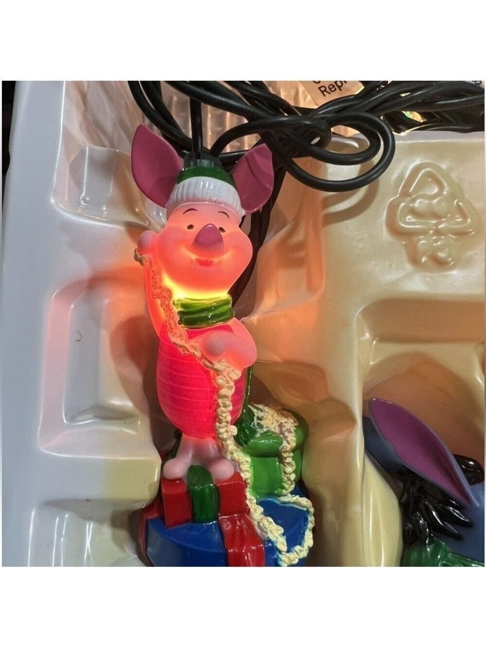 Vintage Disney's Winnie The Pooh EZ Light Tree Trimmer Set Santa Best 2001 - Picture 16 of 16